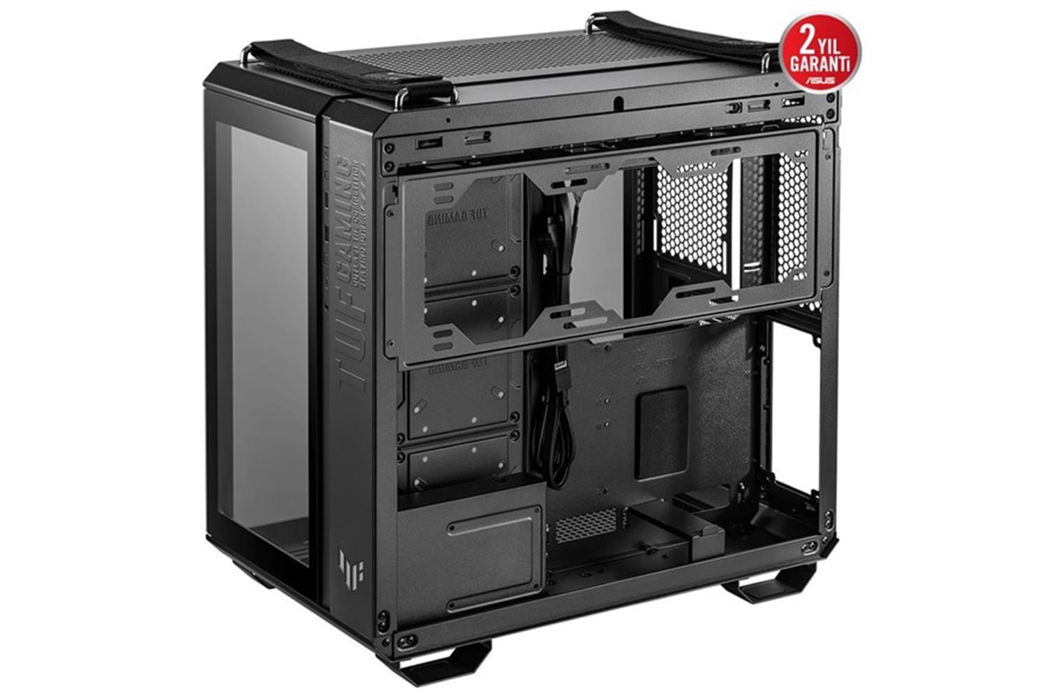ASUS TUF GAMING GT502 GAMING MID-TOWER PC KASASI SİYAH