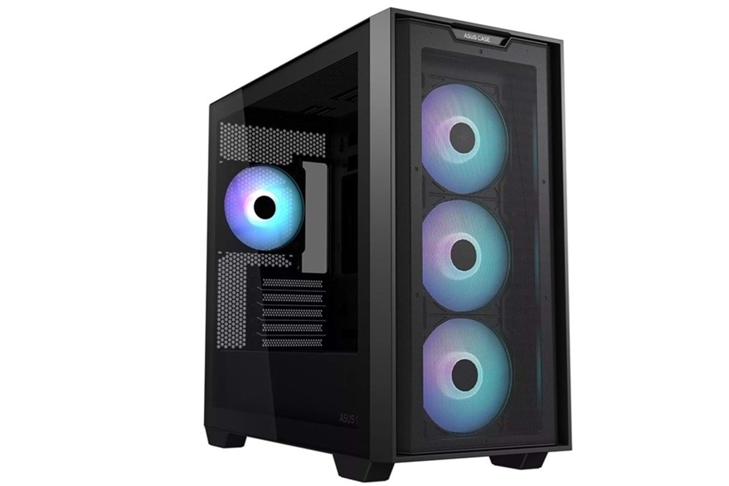 ASUS A21 PLUS GAMING 4-RGB FANLI MID-TOWER PC KASASI SİYAH