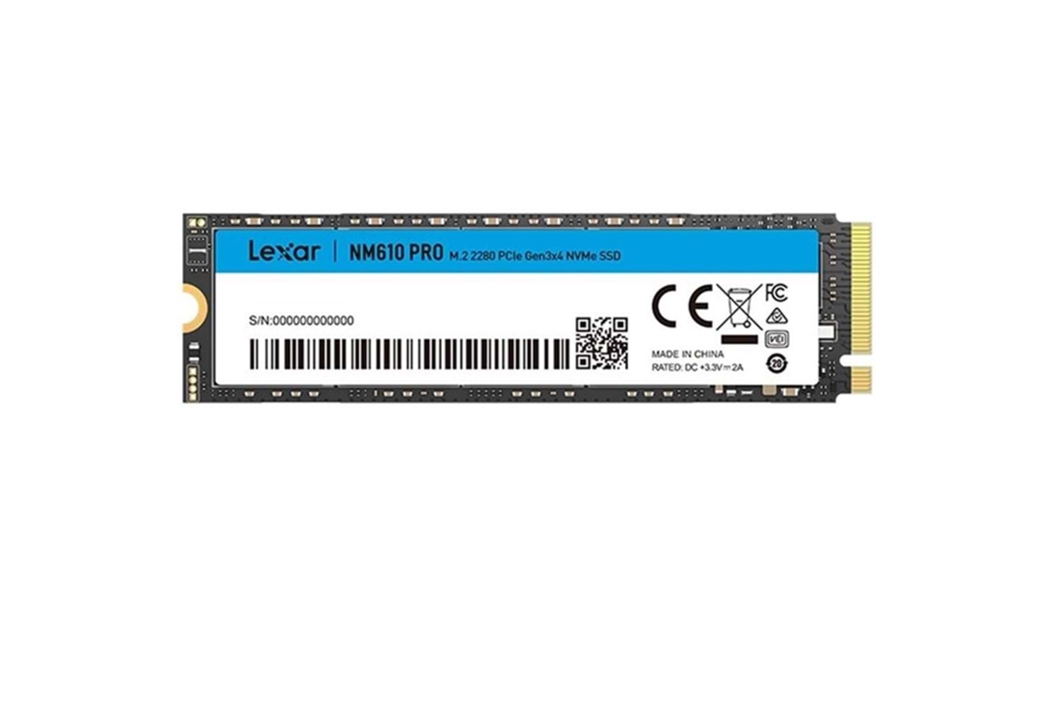 LEXAR 1TB LNM610 PRO LNM620X512G-RNNNG 3300-2600MB/s M2 NVME GEN4 DİSK