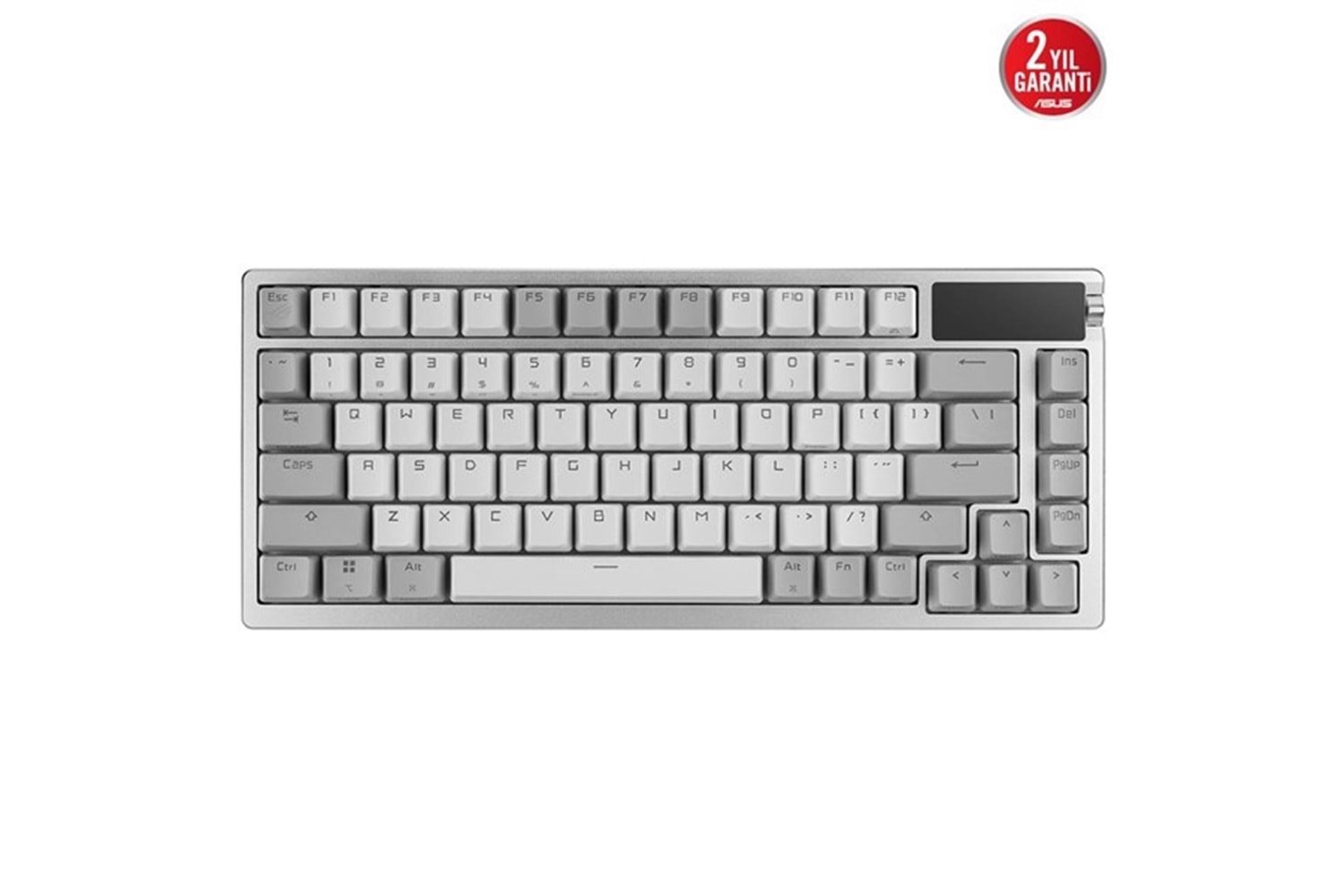 ASUS ROG Azoth ROG NX Snow Switch RGB Kablosuz Türkçe Mekanik Beyaz Gaming Klavye