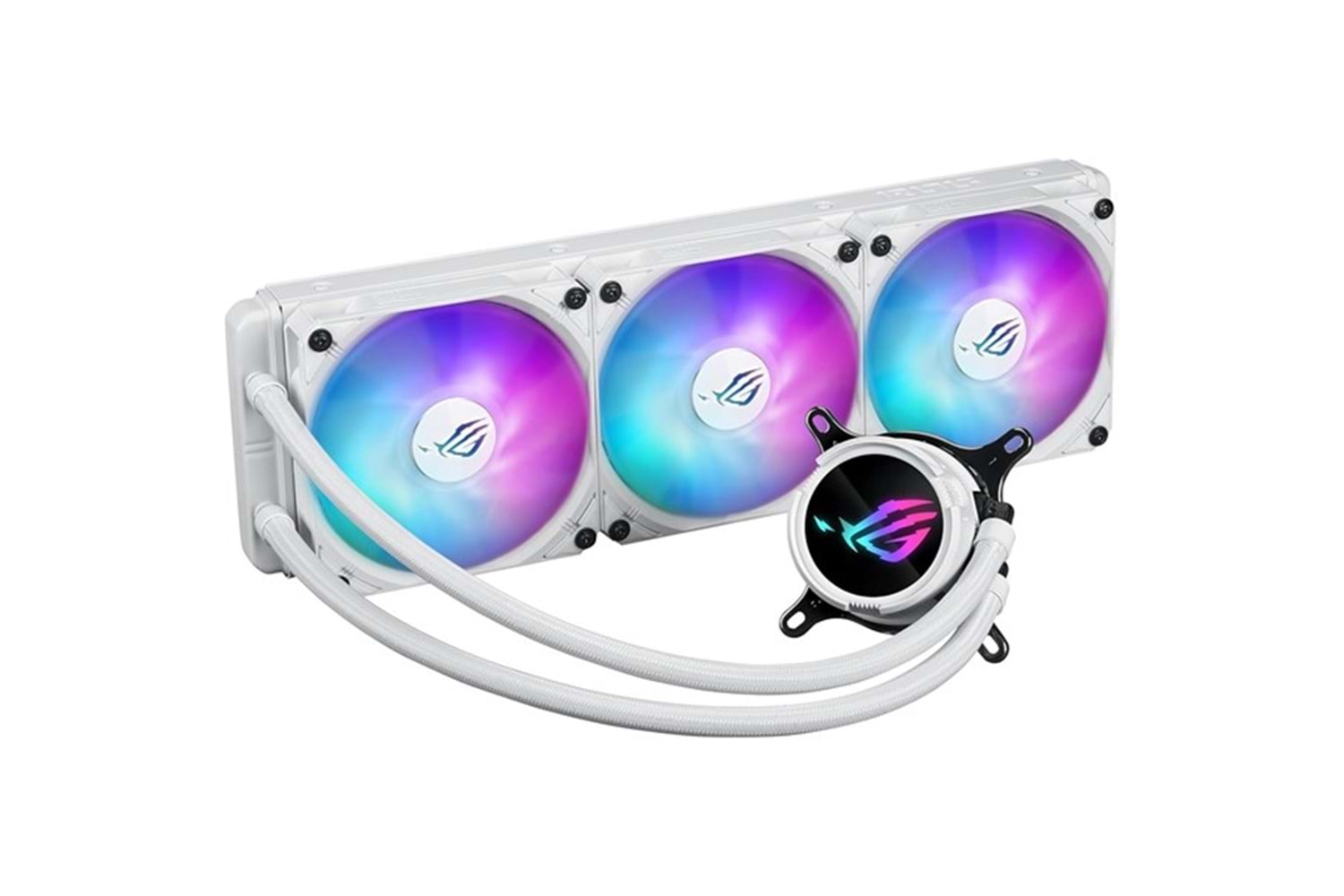  ASUS 360MM ROG STRIX LC III ARGB AM5-1700P SIVI SOĞUTMALI İŞLEMCİ FANI BEYAZ
