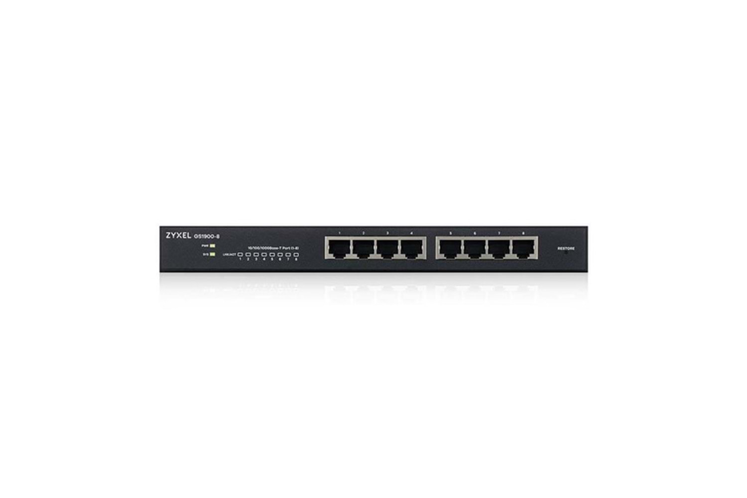 ZYXEL 8port GS1900-8 v2 Gigabit Yönetilebilir Swıtch