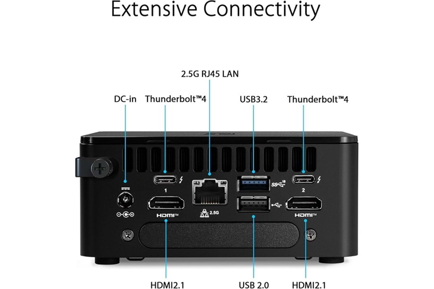 ASUS NUC 13 PRO NUC13ANBI5 CORE i5 1340P-RAM DİSK YOK-FDOS MINI PC