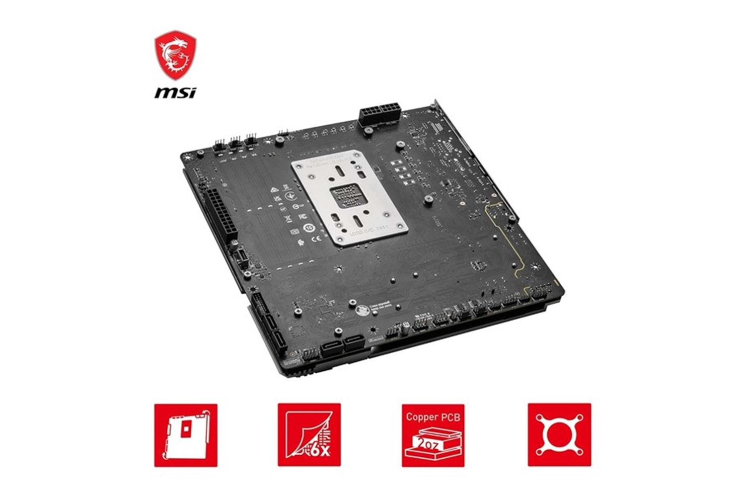 MSI B650M PROJECT ZERO WIFI-6E DDR5 HDMI-DP PCIE 4.0 AM5 mATX