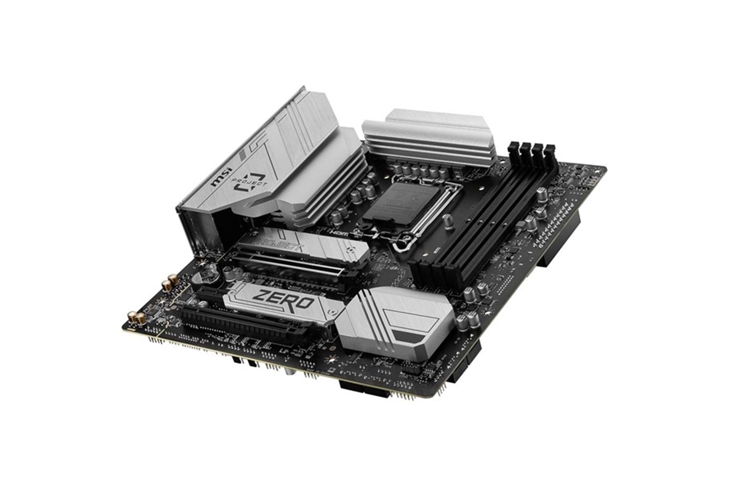 MSI B760M PROJECT ZERO WIFI-6E DDR5 HDMI-DP PCIE 4.0 1700P MATX
