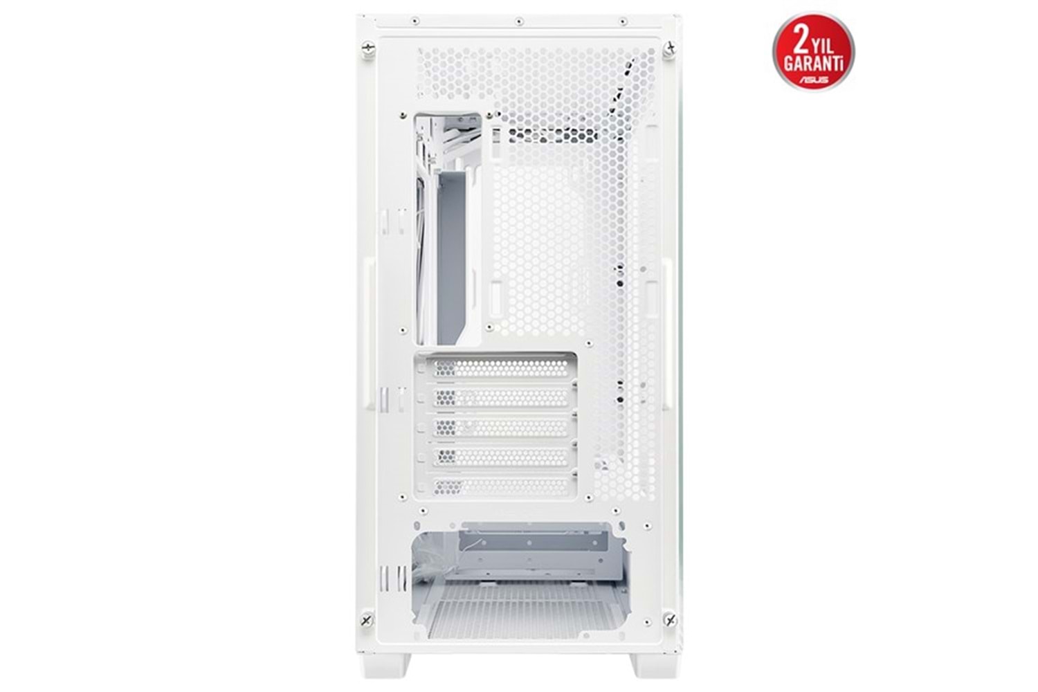ASUS A21 PLUS GAMING FANSIZ MID-TOWER PC KASASI BEYAZ