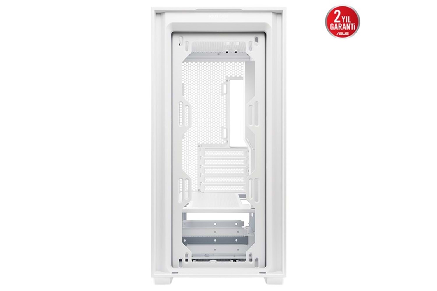 ASUS A21 PLUS GAMING FANSIZ MID-TOWER PC KASASI BEYAZ