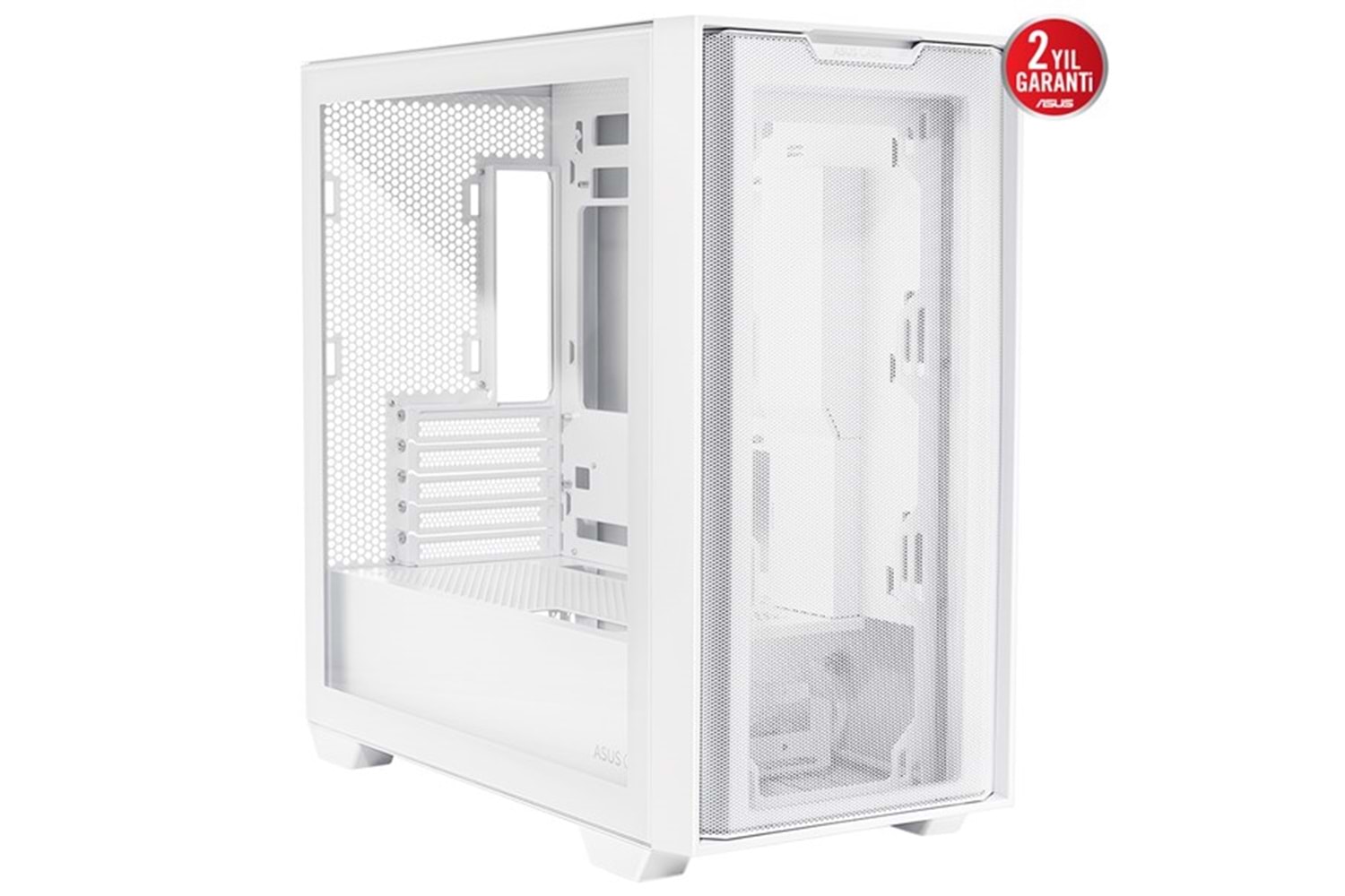 ASUS A21 PLUS GAMING FANSIZ MID-TOWER PC KASASI BEYAZ