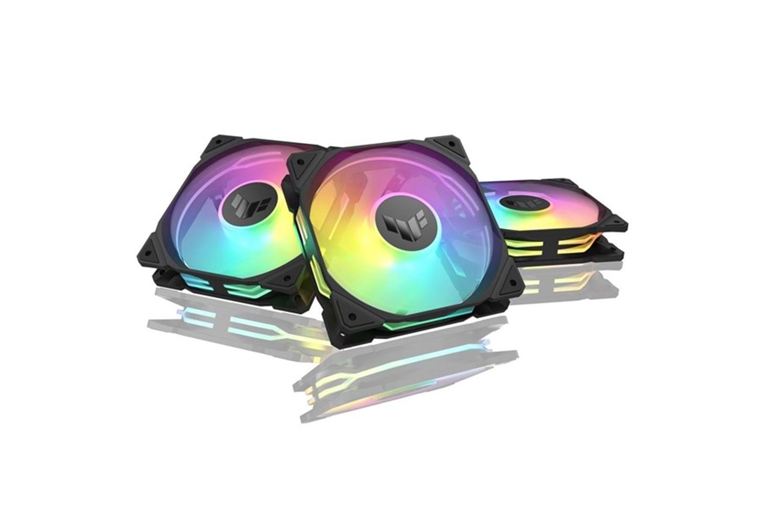 ASUS TUF GAMING TR120 ARGB Reverse Siyah Kasa Fanı - 3-lü Paket