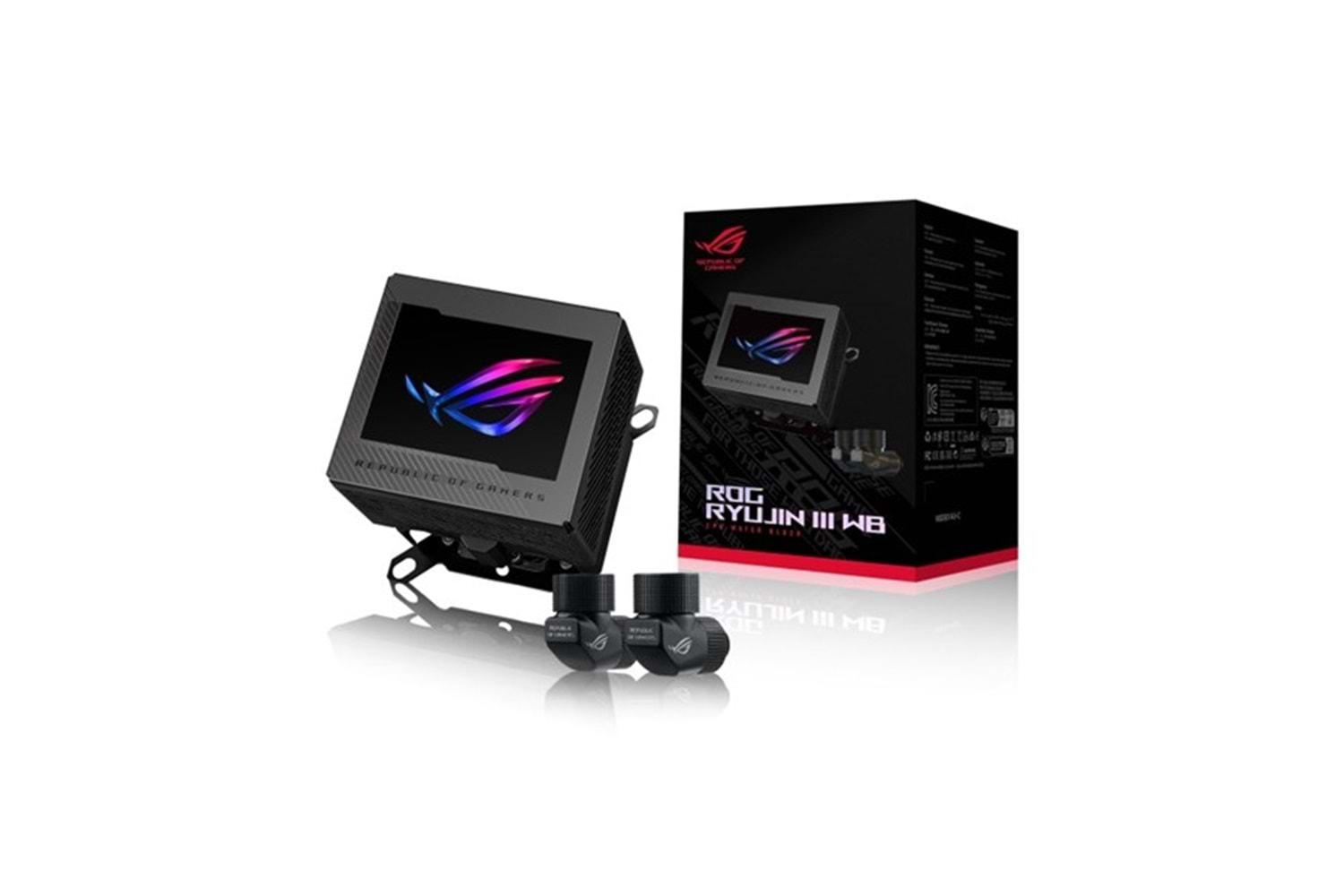 Asus Rog Ryujın Iıı Wb Cpu Su Bloğu Tam Renkli 3.5