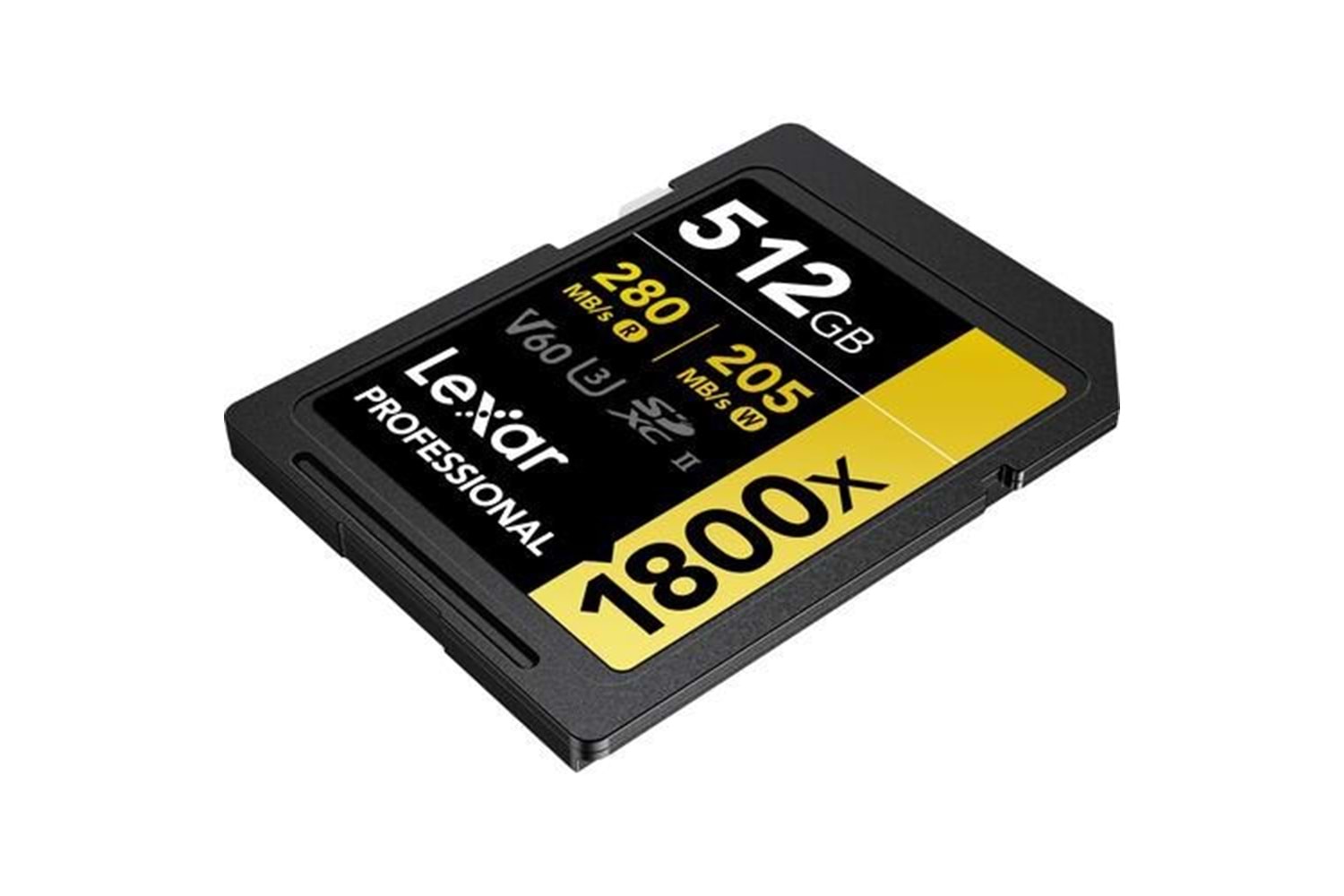 LEXAR 512GB PROFESSIONAL 1800X LSD1800512G-BNNNG SDHC HAFIZA KARTI