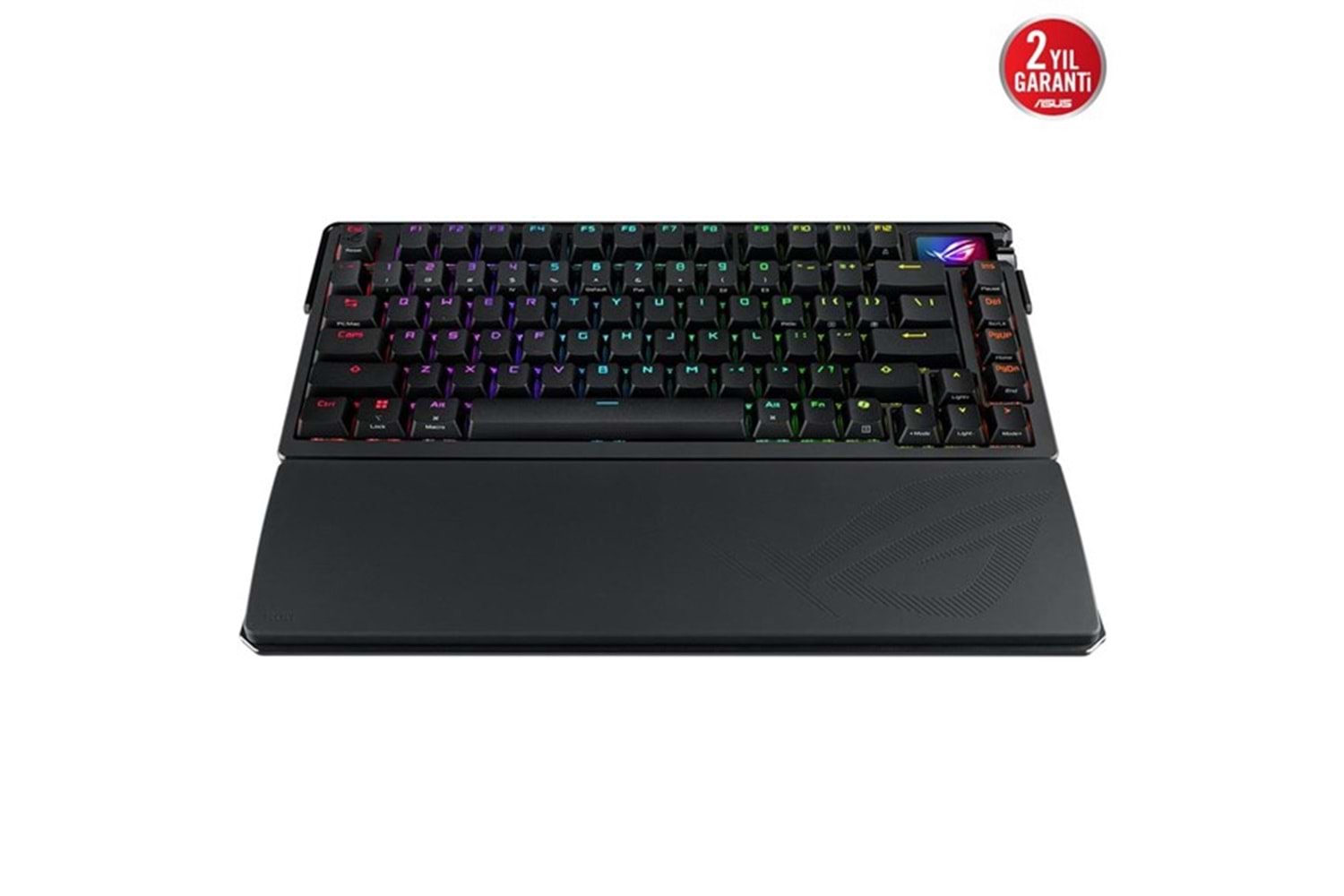 ASUS ROG AZOTH EXTREME NX SNOW KABLOSUZ ALÜMİNYUM KARBON FİBER ŞASE RGB GAMING KLAVYE
