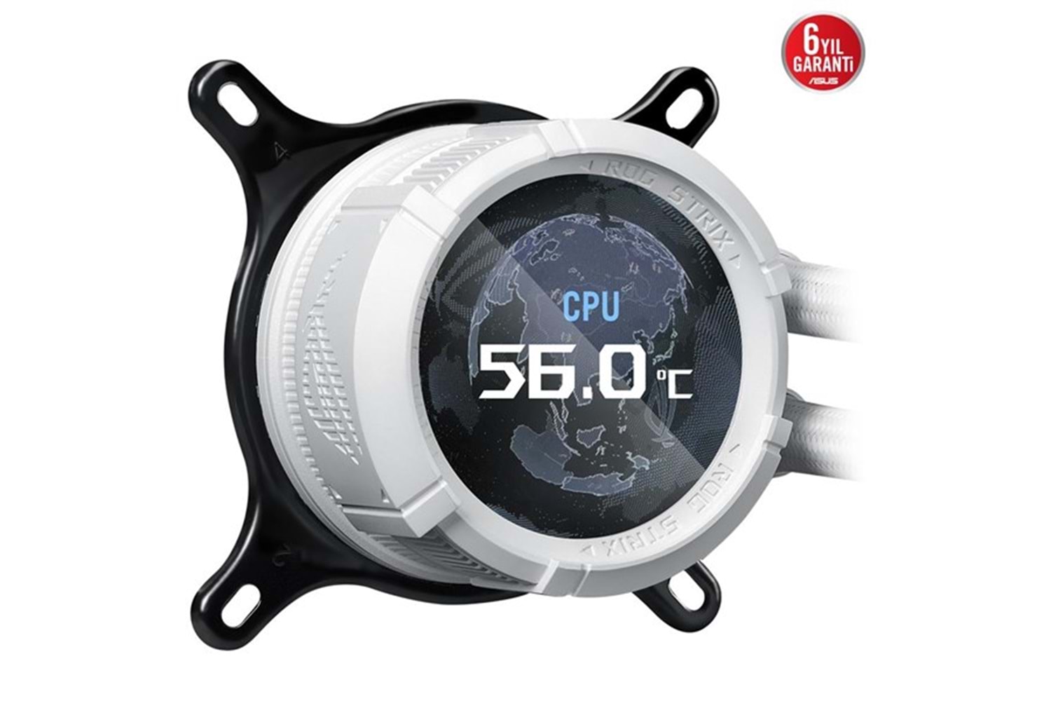 ASUS 360MM ROG STRIX III 360 ARGB AM5-1700P SIVI SOĞUTMALI İŞLEMCİ FANI BEYAZ