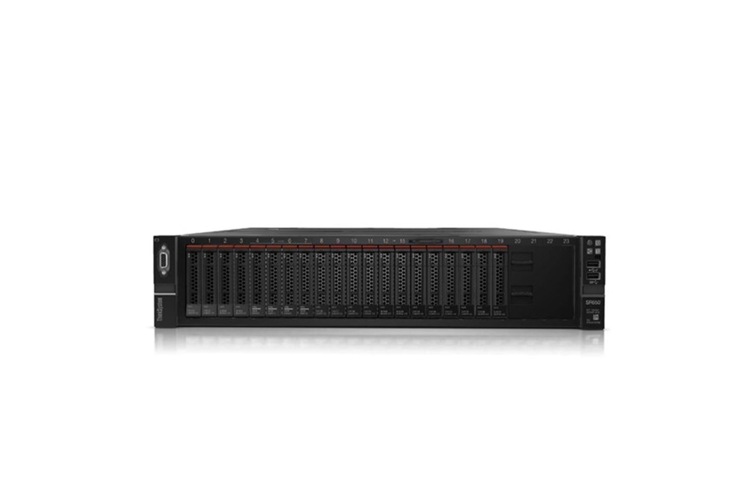 LENOVO THIKSYSTEM SR650 v2 7Z73A0APEA XEON SILVER 4310-32GB RAM-9350-8İ 1X1100w Tıtanıum Xcc Ent 2U Rack Sunucu