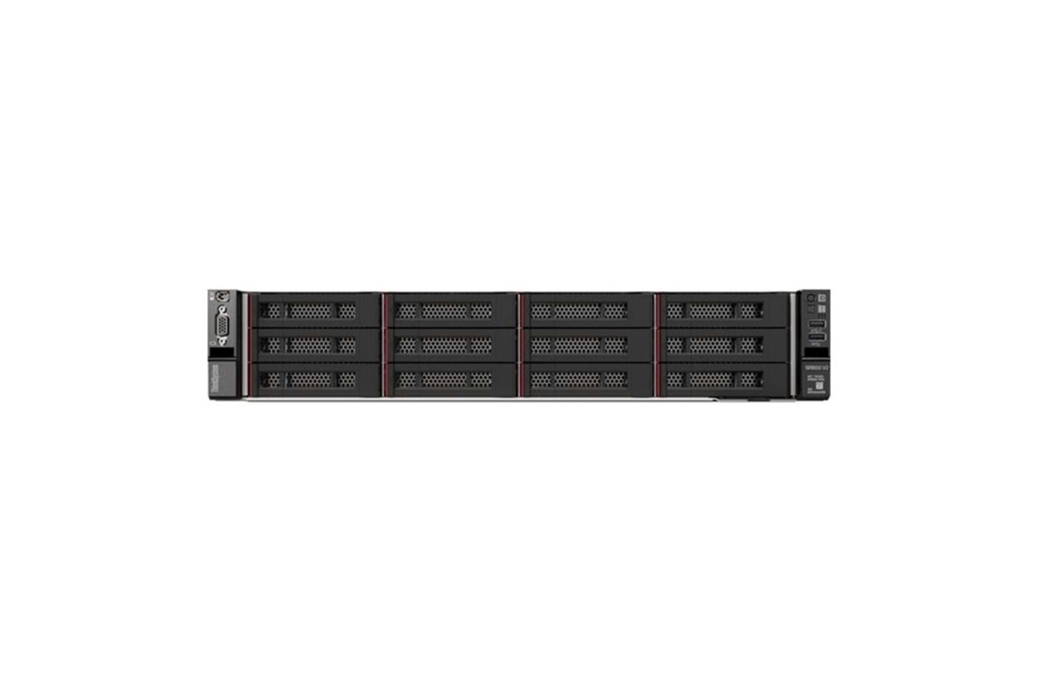 LENOVO THIKSYSTEM SR650 v2 7Z73A0APEA XEON SILVER 4310-32GB RAM-9350-8İ 1X1100w Tıtanıum Xcc Ent 2U Rack Sunucu