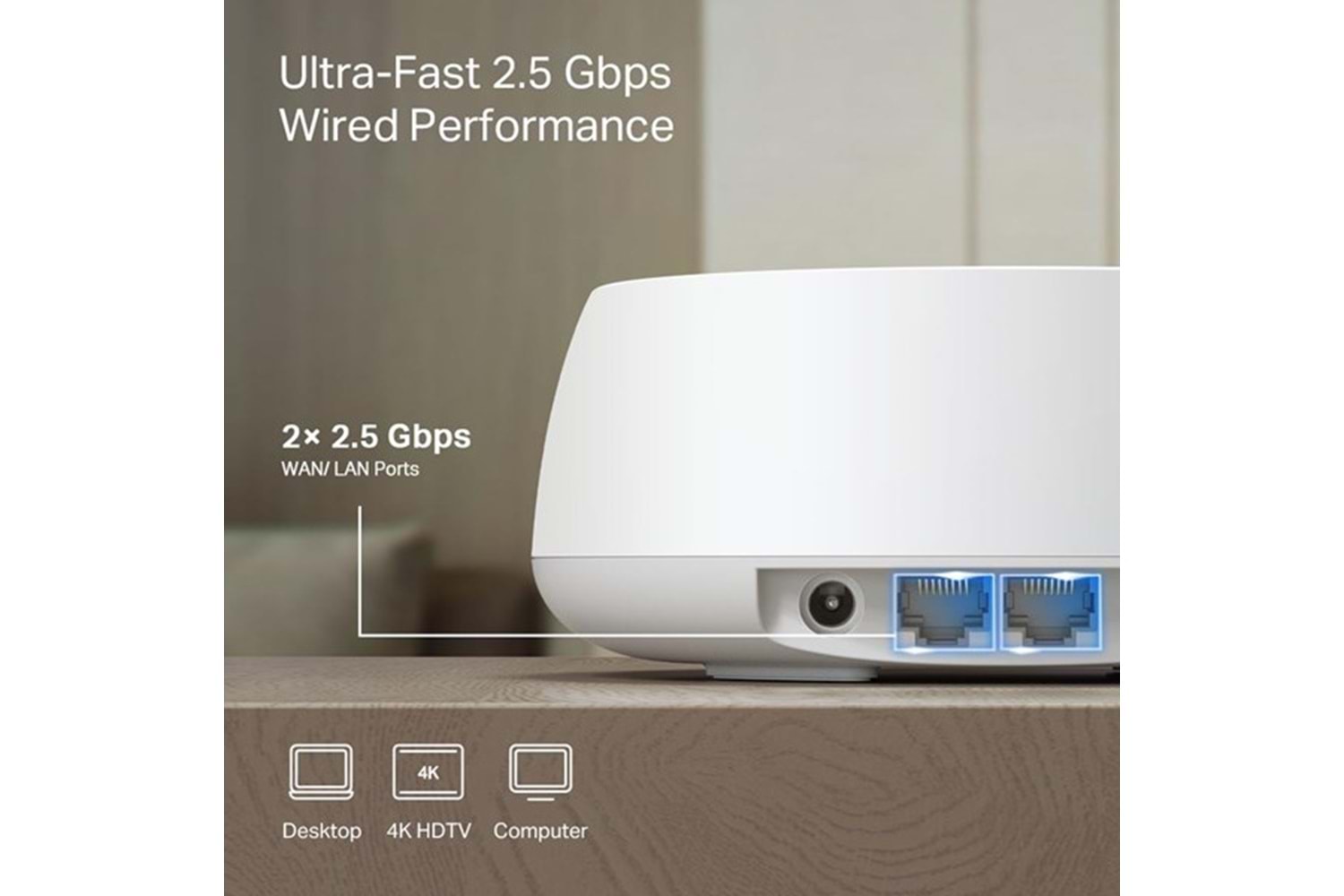 TP-LINK BE25 BE5000 WIFI7 EV OFİS TİPİ MESH ROUTER 3-lü paket