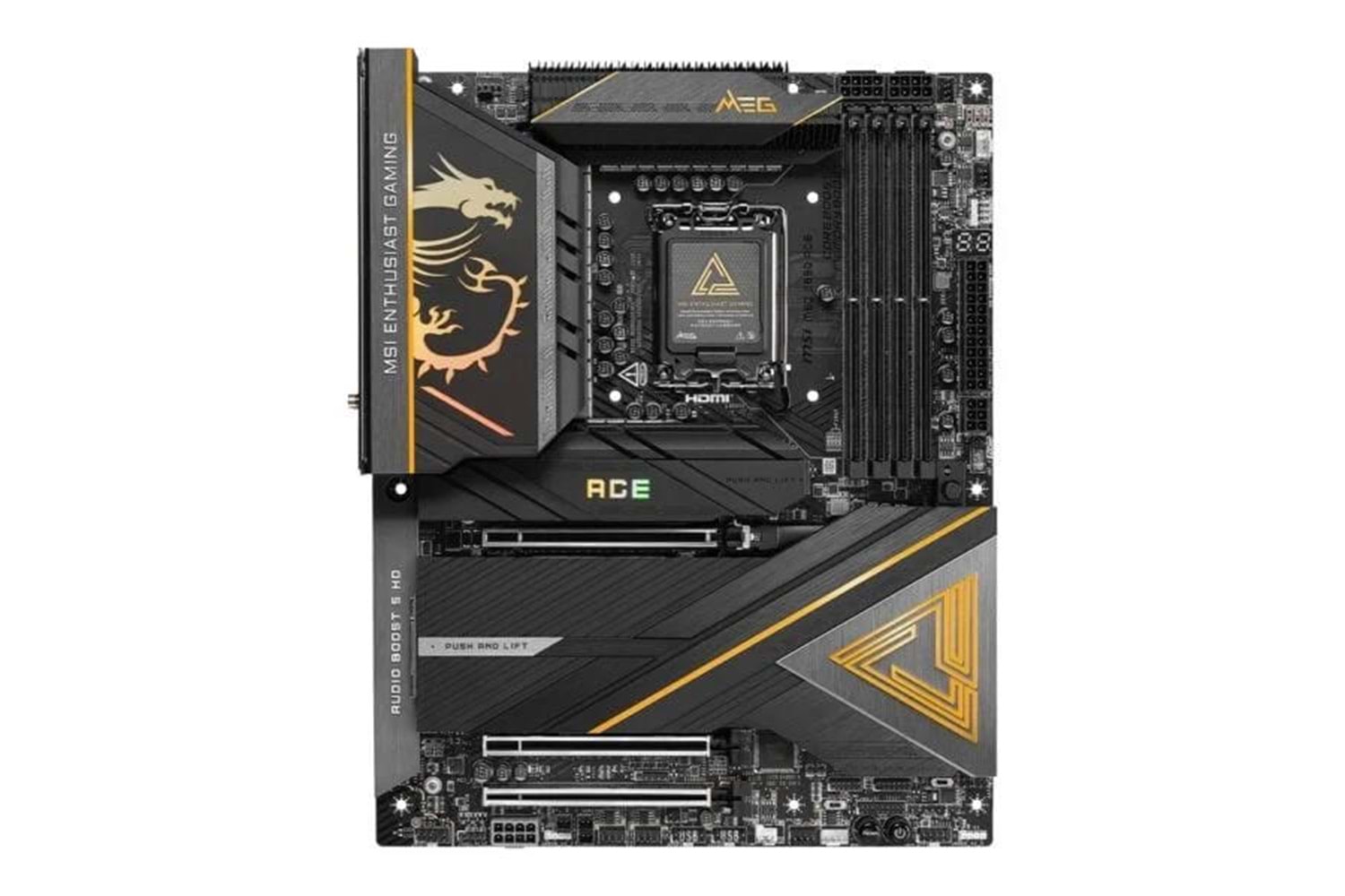 MSI MEG Z890 ACE DDR5 THUNDERBOLT-HDMI-DP PCIE 5.0 1851P ATX