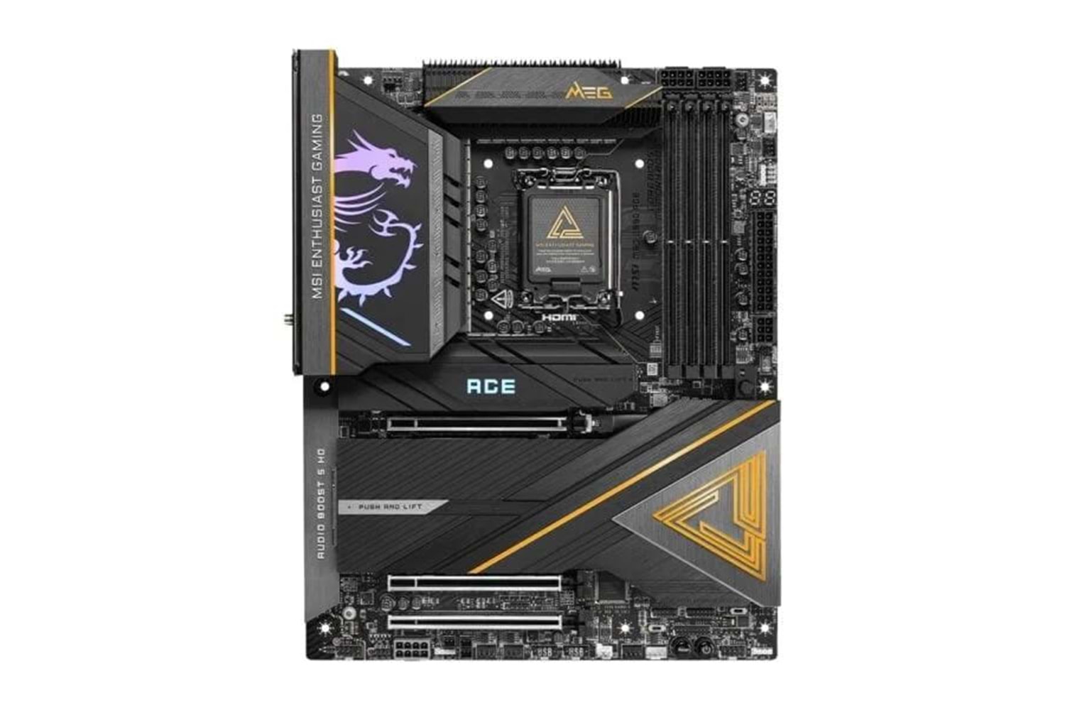 MSI MEG Z890 ACE DDR5 THUNDERBOLT-HDMI-DP PCIE 5.0 1851P ATX