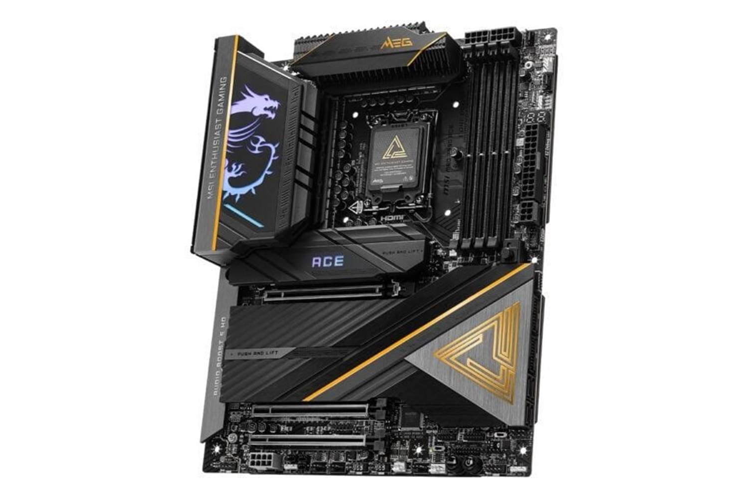 MSI MEG Z890 ACE DDR5 THUNDERBOLT-HDMI-DP PCIE 5.0 1851P ATX