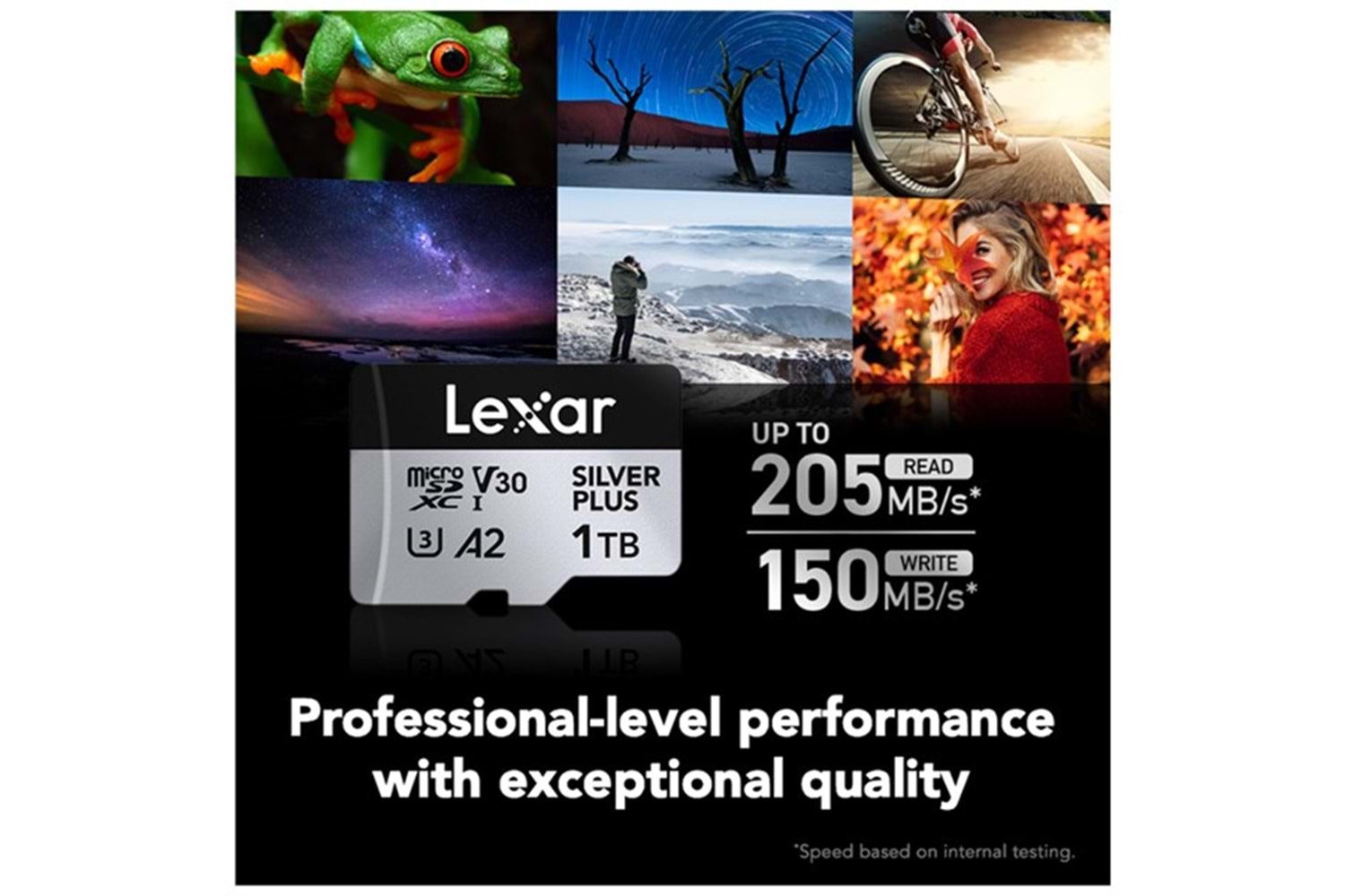 LEXAR 1TB SILVER PLUS LMSSIPL001T-BNANG MICRO-SD HAFIZA KARTI
