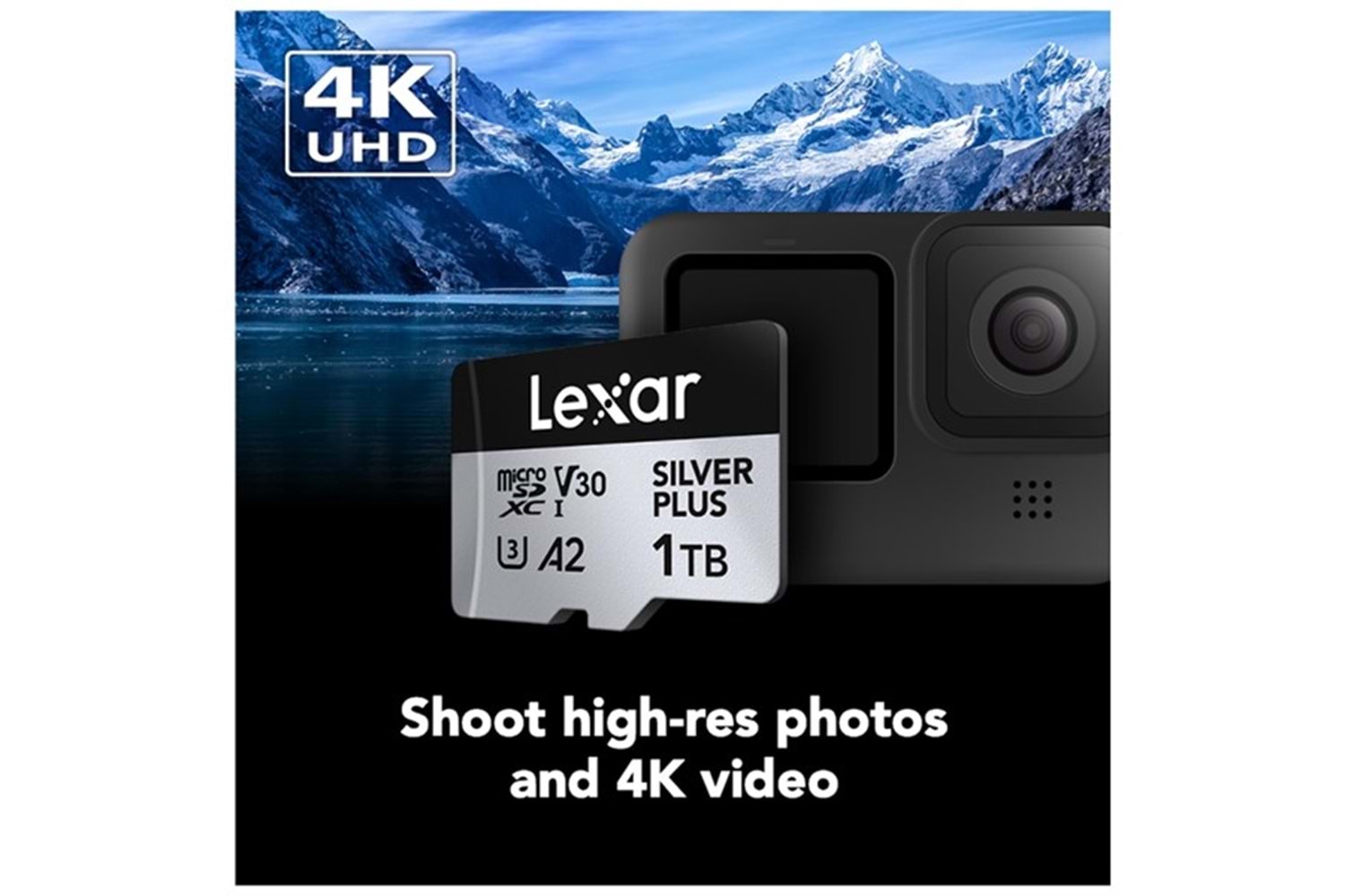LEXAR 1TB SILVER PLUS LMSSIPL001T-BNANG MICRO-SD HAFIZA KARTI