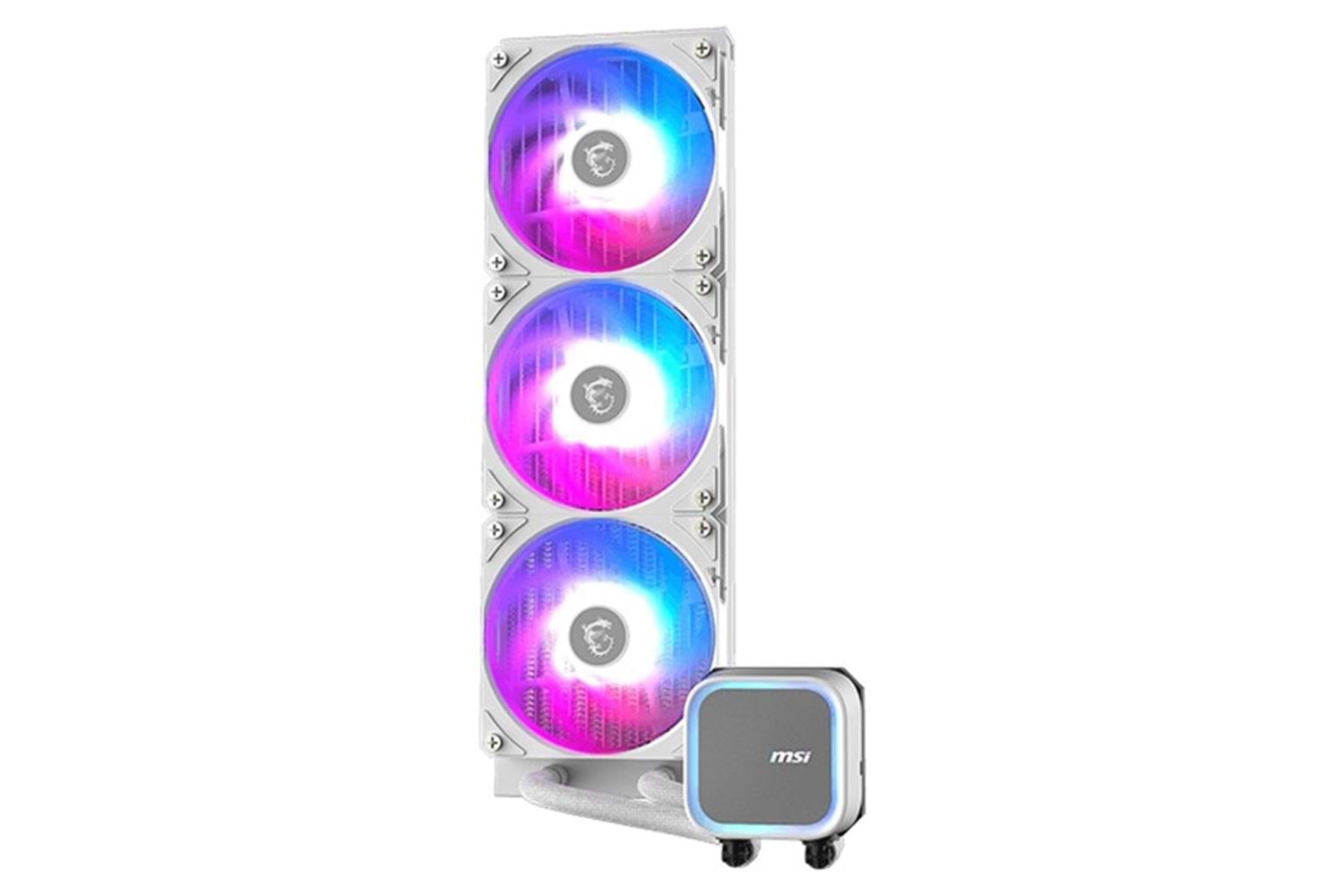 MSI 360MM MAG CORELIQUID A13 360 ARGB AM5-1851P SIVI SOĞUTMALI İŞLEMCİ FANI BEYAZ