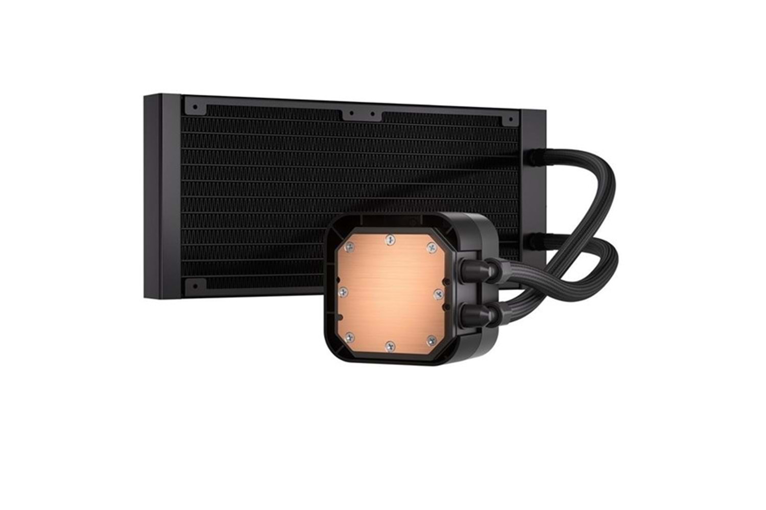 CORSAIR 240MM H100I ELITE LCD XT CW-9060074-WW RGB LCD EKRANLI AM5-1851P SIVI SOĞUTMALI İŞLEMCİ FANI