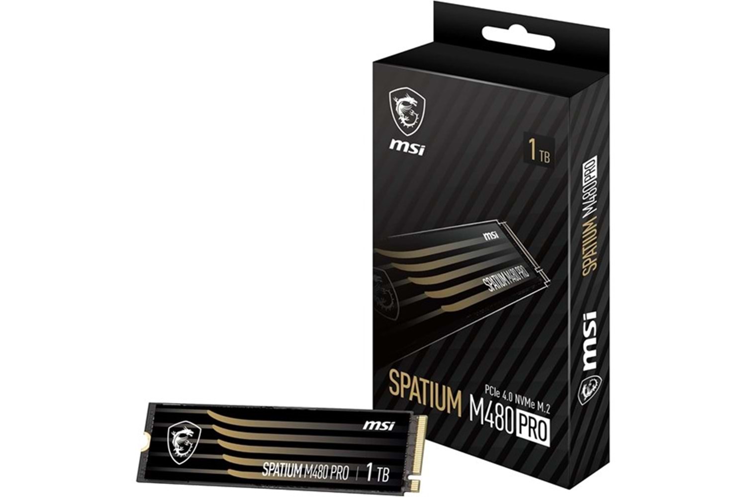 MSI 4TB SPATIUM M480 PRO 7400-7000MB/s M2 NVME GEN4 DİSK