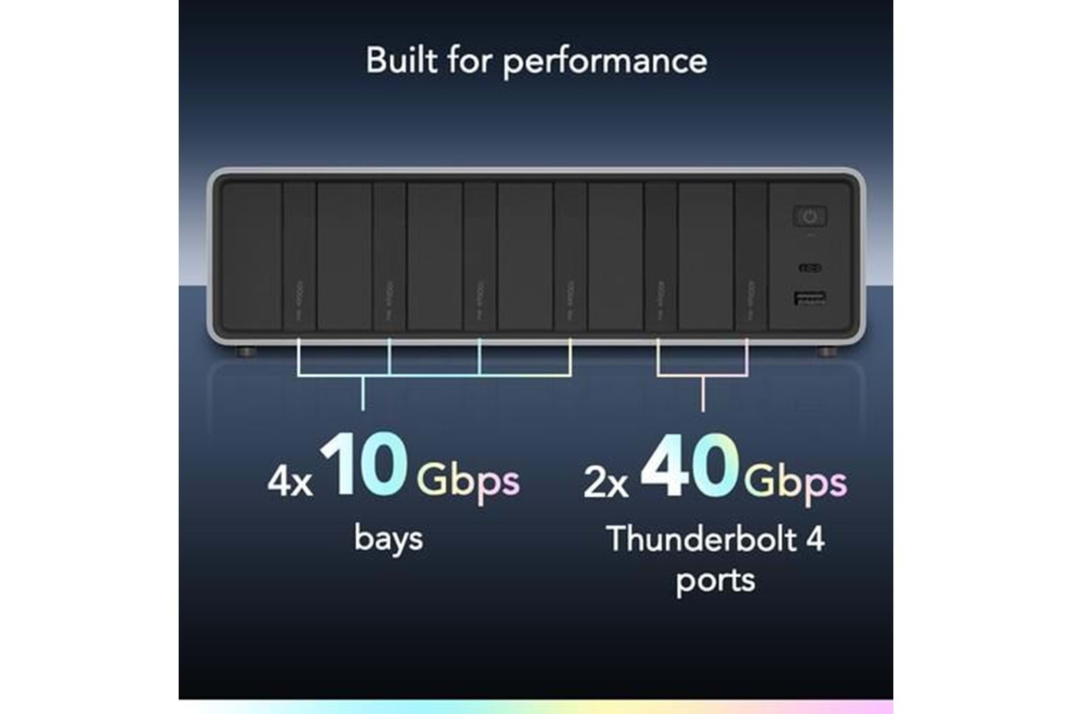 LEXAR PROFESSIONAL WORKFLOW LPWF800N-4A1NGL-Thunderbolt 4 Yukseltmesı Ve 6 Modul Yuvası 