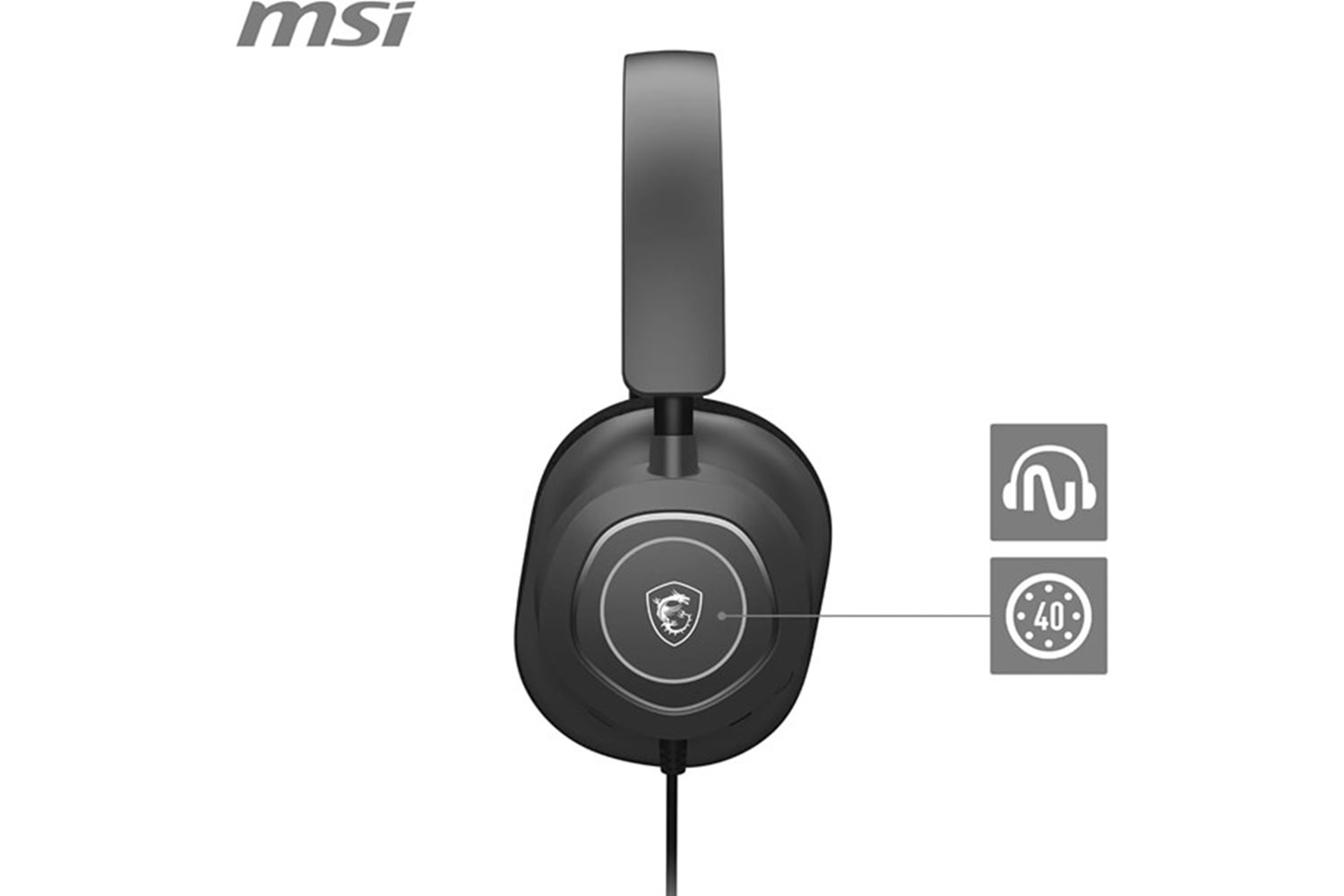 MSI GG MAESTRO 300 USBC GAMING KULAKLIK