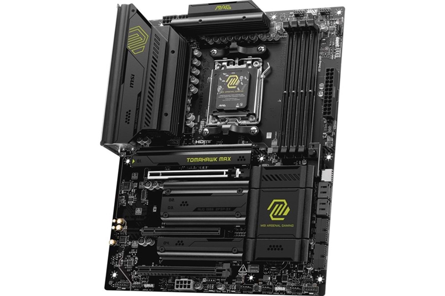 MSI MAG B850 TOMAHAWK MAX WIFI7 DDR5 HDMI-DP PCIE 5.0 AM5 ATX