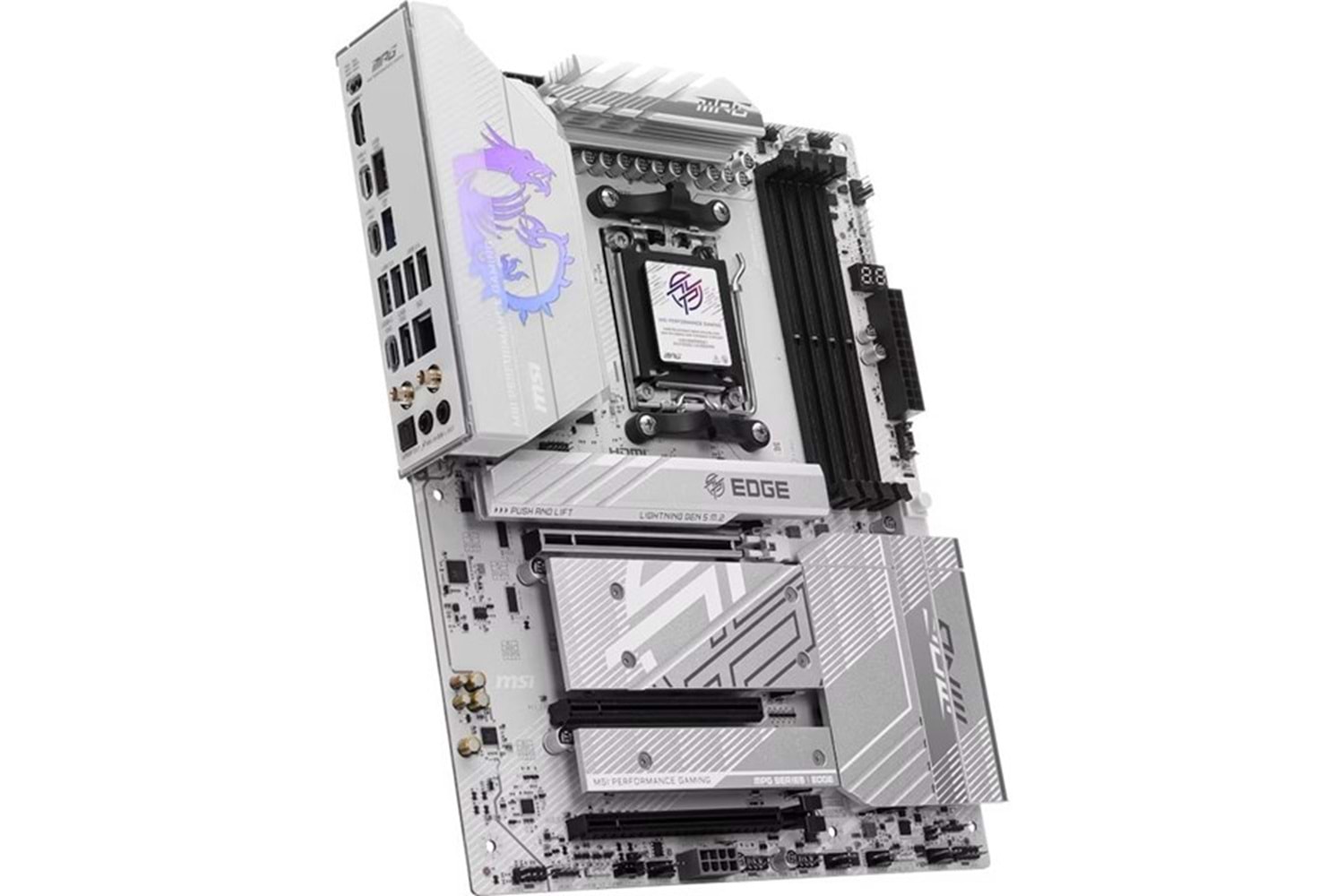 MSI MPG B850 EDGE TI WIFI7 DDR5 HDMI-DP PCIE 5.0 AM5 ATX