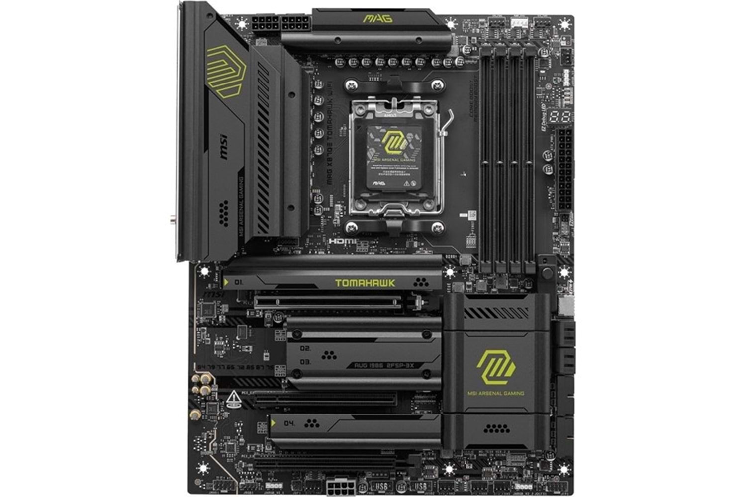  MSI MAG X870E TOMAHAWK WIFI-7 DDR5 HDMI-DP PCIE 5.0 AM5 ATX 