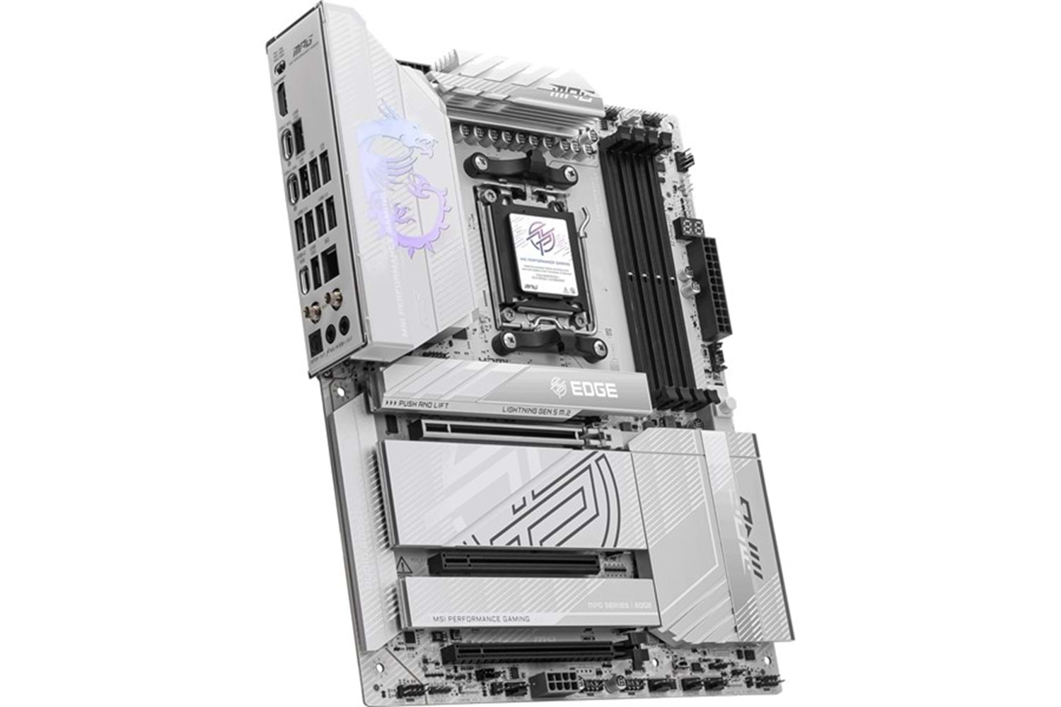 MSI MPG X870e EDGE TI WIFI7 DDR5 RGB HDMI-DP USBC PCIE 5.0 AM5 ATX