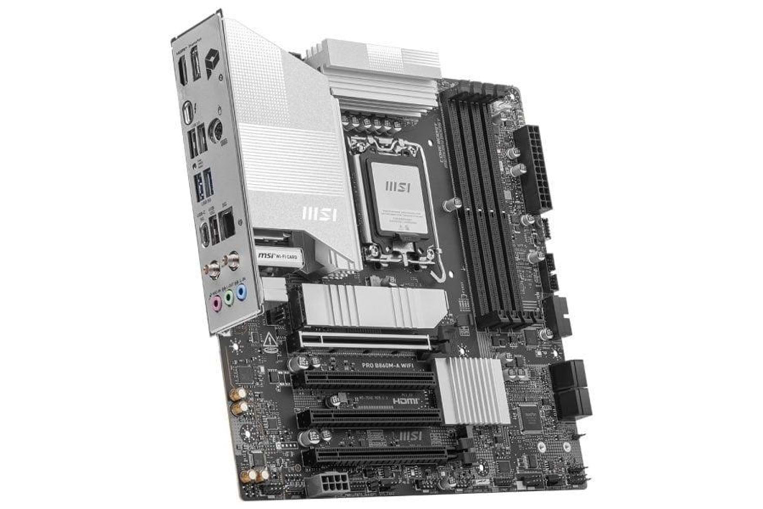 MSI PRO B860M-A WIFI7 DDR5 HDMI-DP PCIE 5.0 1851P mATX