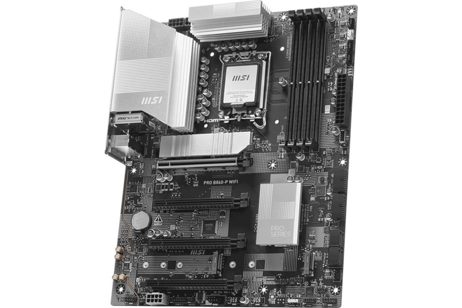MSI PRO B860-P WIFI7 DDR5 HDMI-DP PCIE 5.0 1851P ATX