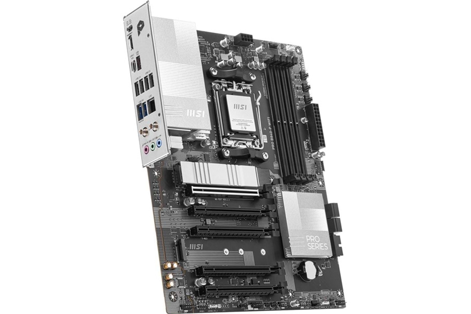 MSI PRO B840-P WIFI7 DDR5 HDMI USBC PCIE 4.0 AM5 ATX