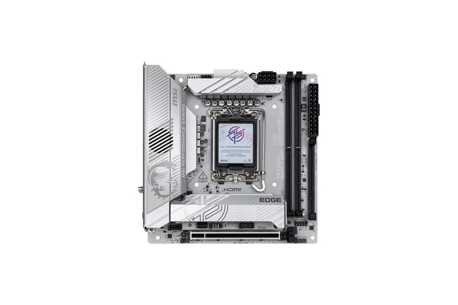 MSI MPG Z890I EDGE TI WIFI7 DDR5 HDMI-DP PCIE 5.0 1851P mITX