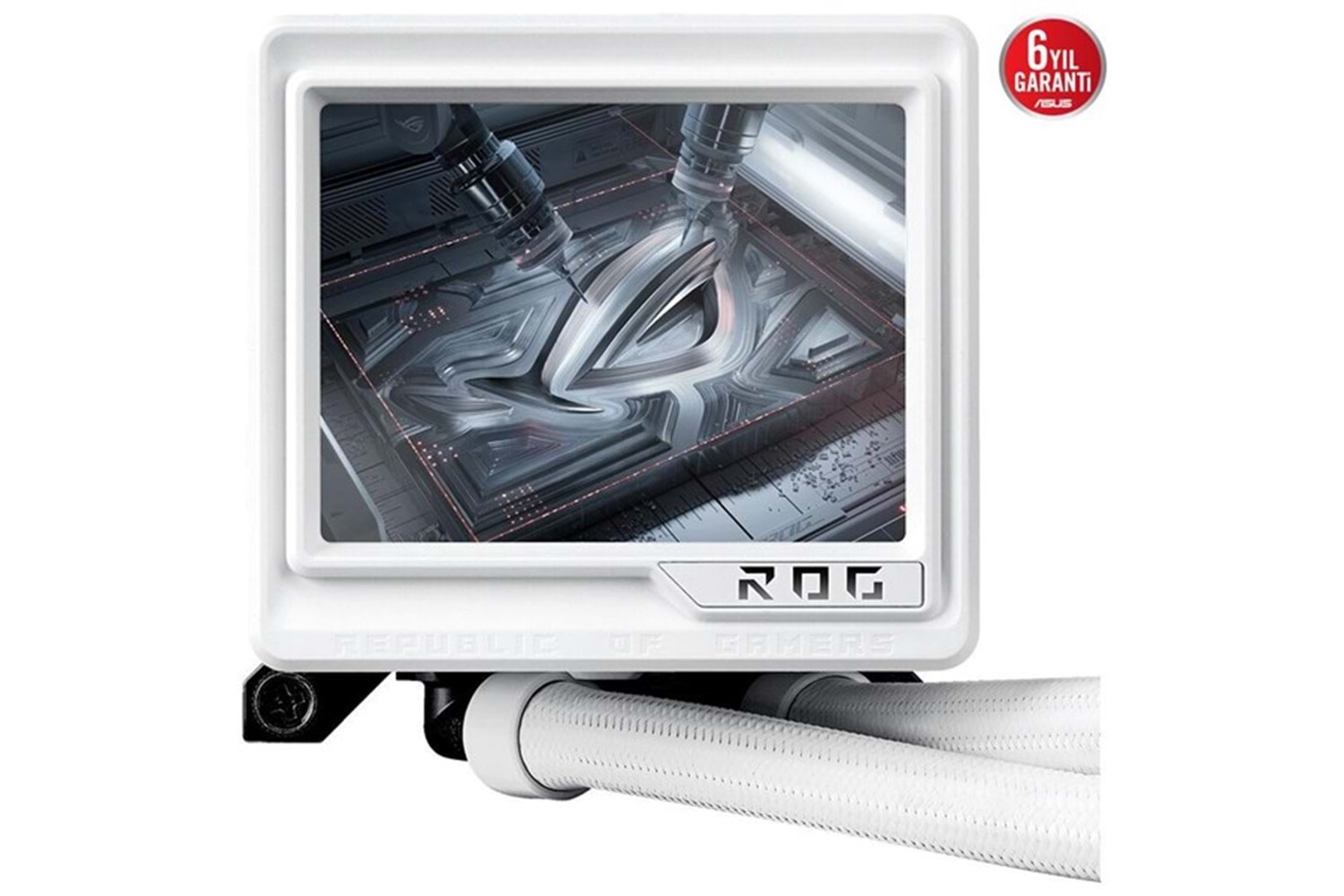 ASUS 360MM ROG RYUJIN III 360 ARGB EXTREME WHITE AM5-1851P SIVI SOĞUTMALI İŞLEMCİ FANI BEYAZ