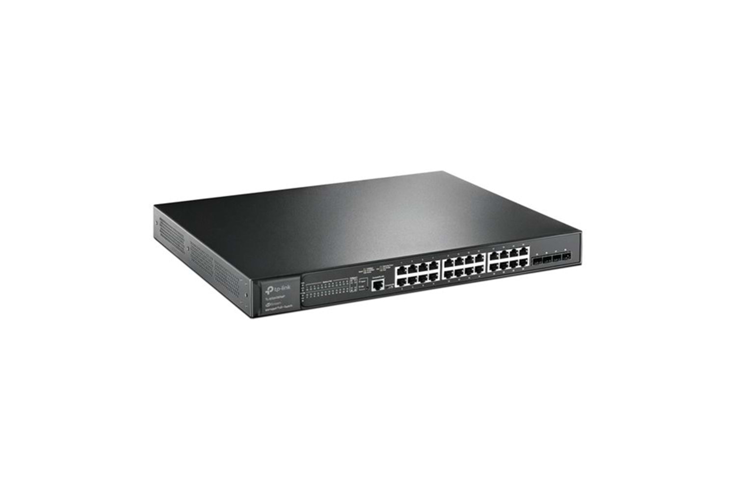 TP-LINK 24port TL-SG3428XMP GIGABIT 4-10GBE 384W YÖNETİLEBİLİR POE SWITCH