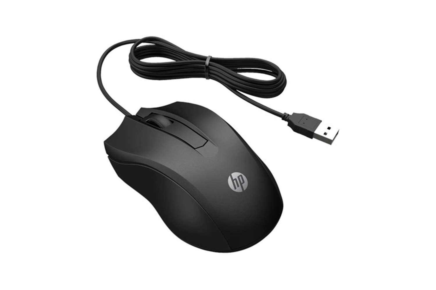 Hp 105 822M9UT Black Wıred Mouse