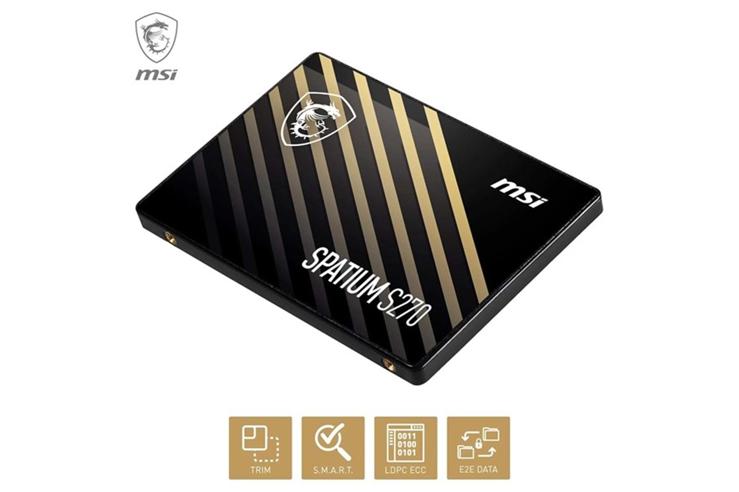 MSI 480GB SPATIUM S270 500-450MB/s SSD SATA-3 DİSK