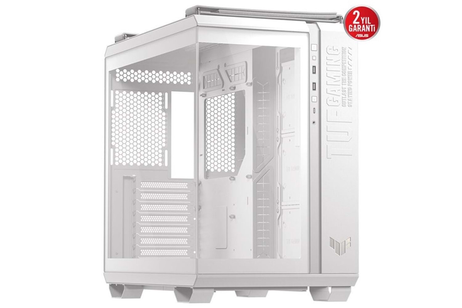 ASUS TUF GAMING GT502 GAMING MID-TOWER PC KASASI BEYAZ