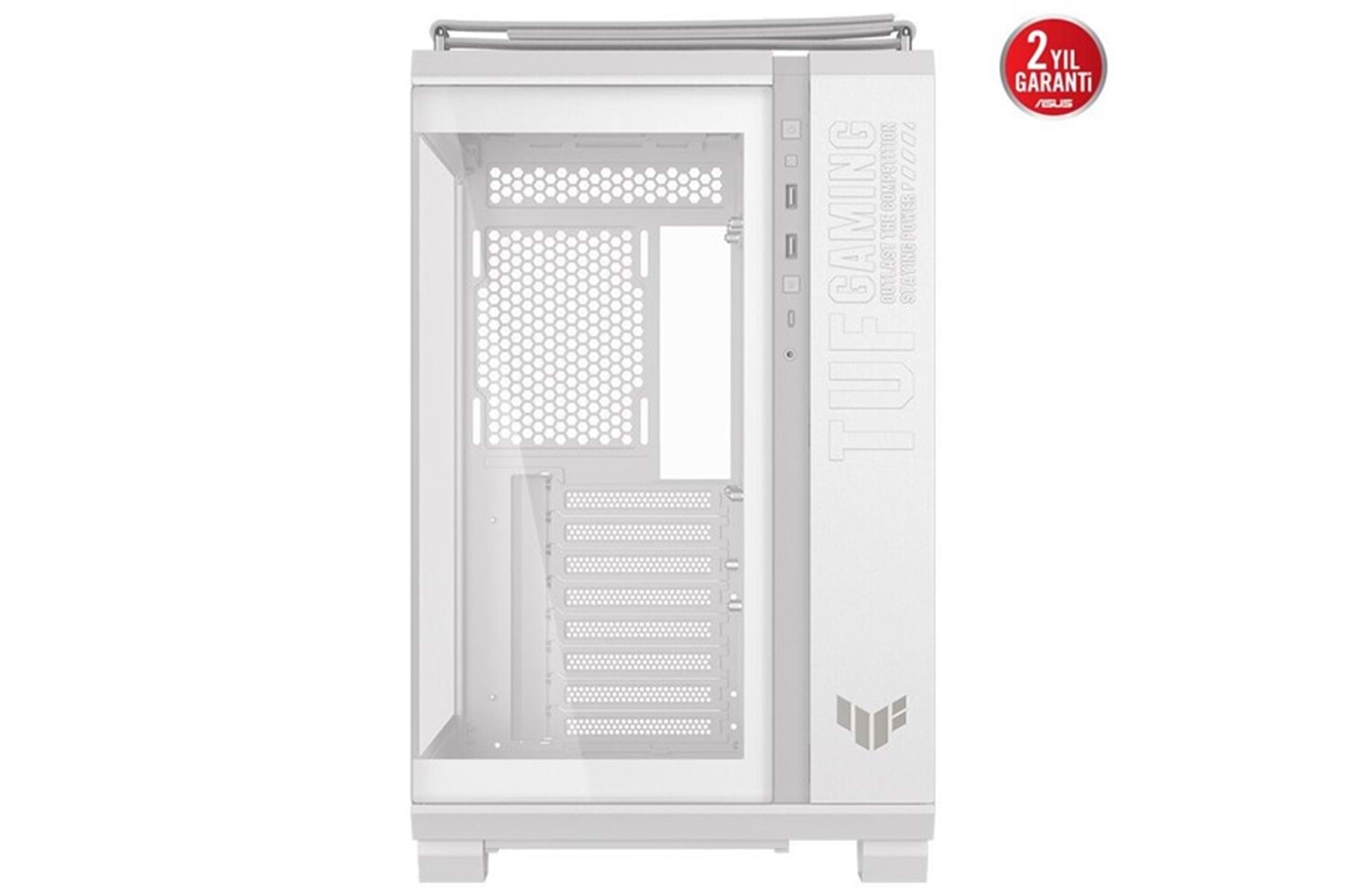 ASUS TUF GAMING GT502 GAMING MID-TOWER PC KASASI BEYAZ