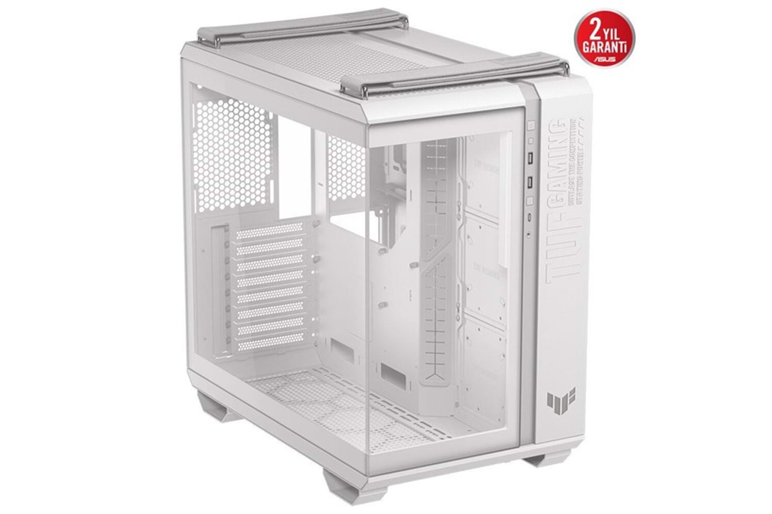 ASUS TUF GAMING GT502 GAMING MID-TOWER PC KASASI BEYAZ