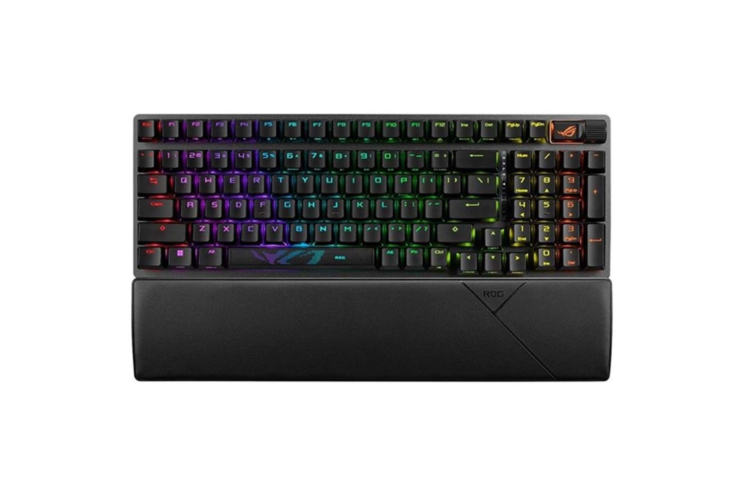ASUS ROG STRIX SCOPE II 96 NX SNOW KABLOSUZ RGB GAMING KLAVYE ENG