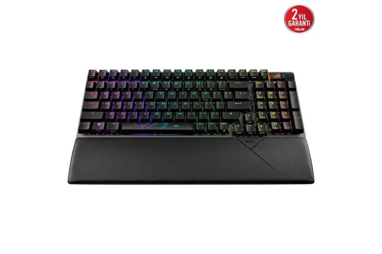 ASUS ROG STRIX SCOPE II 96 NX SNOW KABLOSUZ RGB GAMING KLAVYE ENG