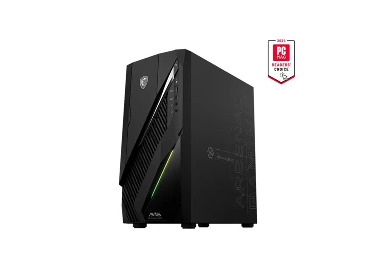 MSI MAG INFINITE E1 12TA-081XTR CORE i5 12400F-16GB DDR5 RAM-1TB NVME-6GB RTX3050-FDOS GAMING PC