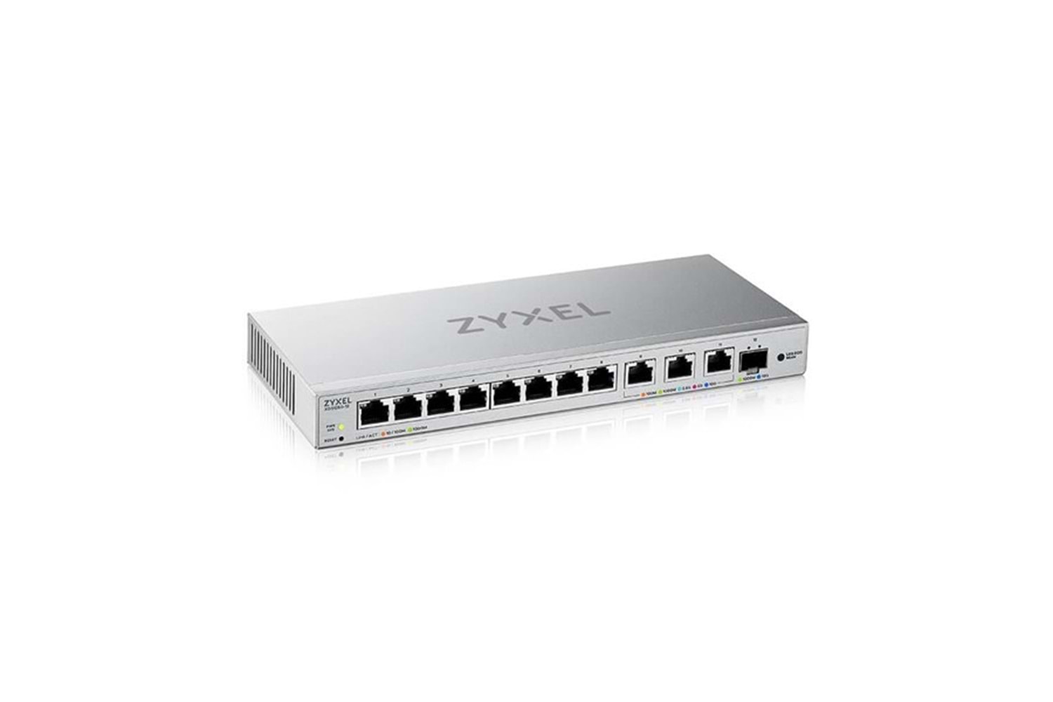 ZYXEL 12port XGS1250-12 v5 8port GIGABIT 3port 10GbE-1-SFP 10GGbE YÖNETİLEBİLİR SWITCH
