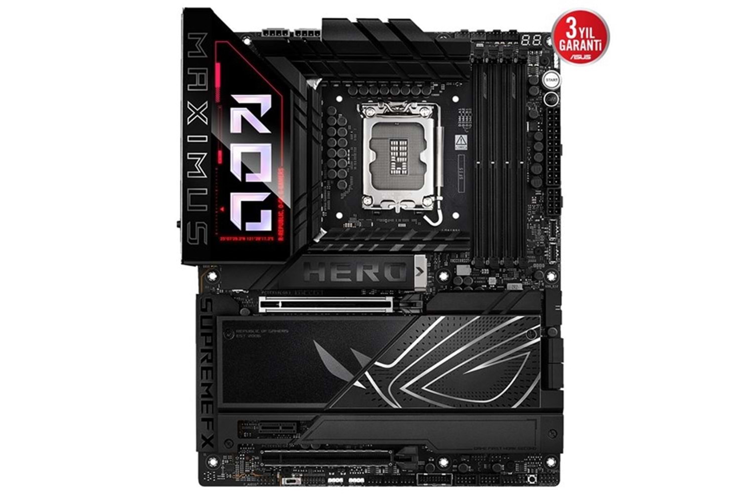 ASUS ROG MAXIMUS Z890 HERO WIFI7 DDR5 HDMI-USBC PCIE 5.0 1851P ATX